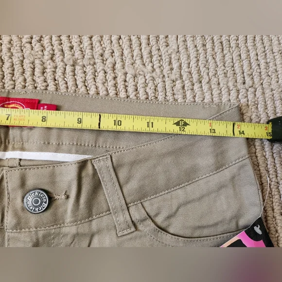 NWT Dickies Girl Juniors Classic 5 Pocket Skinny Pant HH164 SIZE 3 - Picture 9 of 13